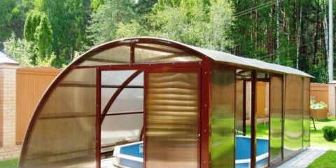 Kako napraviti bazen u stakleniku od polikarbonata